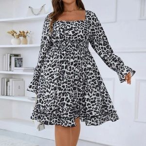 NWT Leopard Print Dress